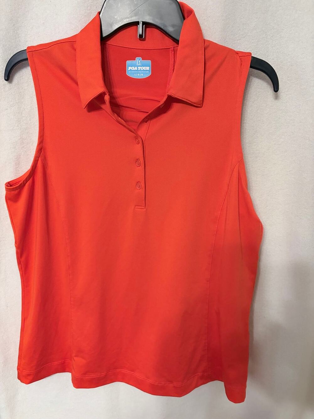 PGA TOUR Women's Sleeveless Golf Polo Shirt